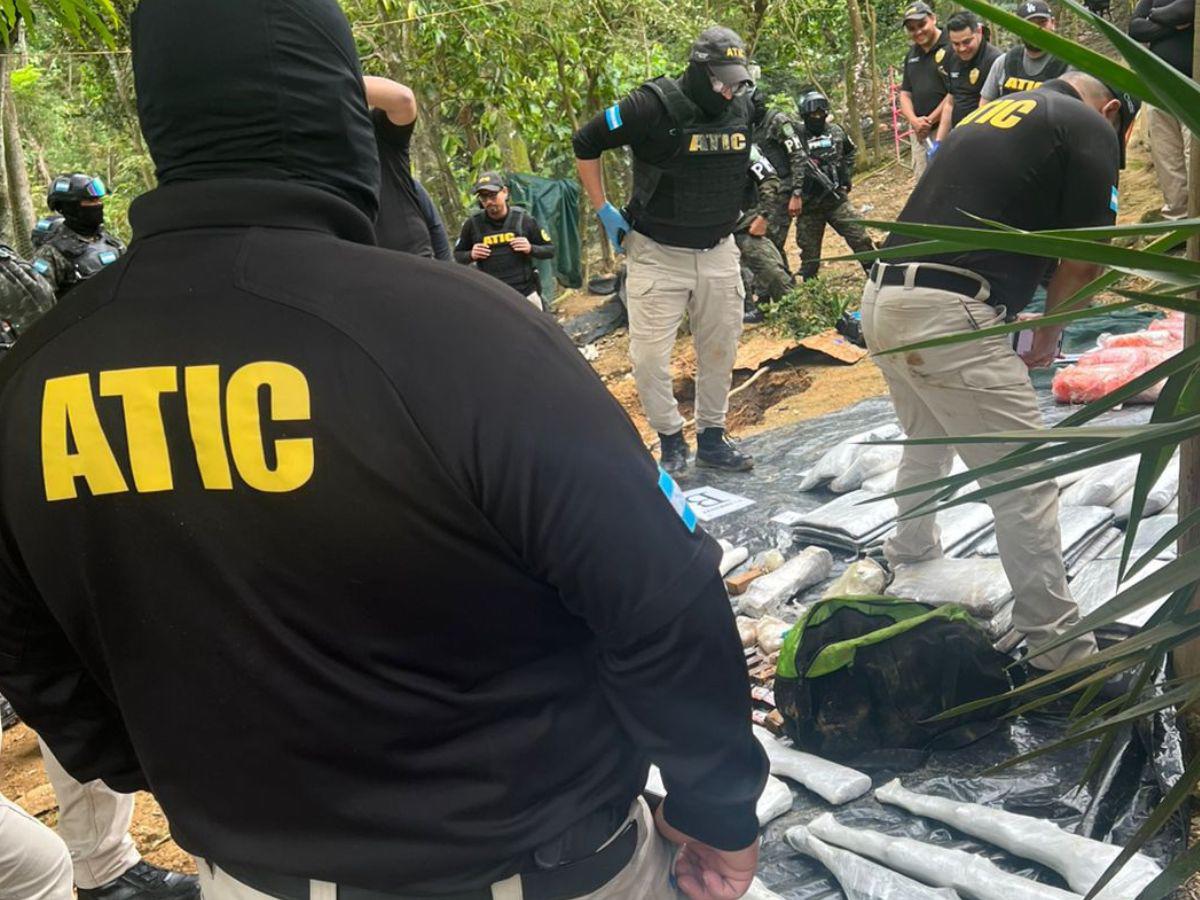 Desmantelan búnker subterráneo de la MS-13 en Omoa, Cortés