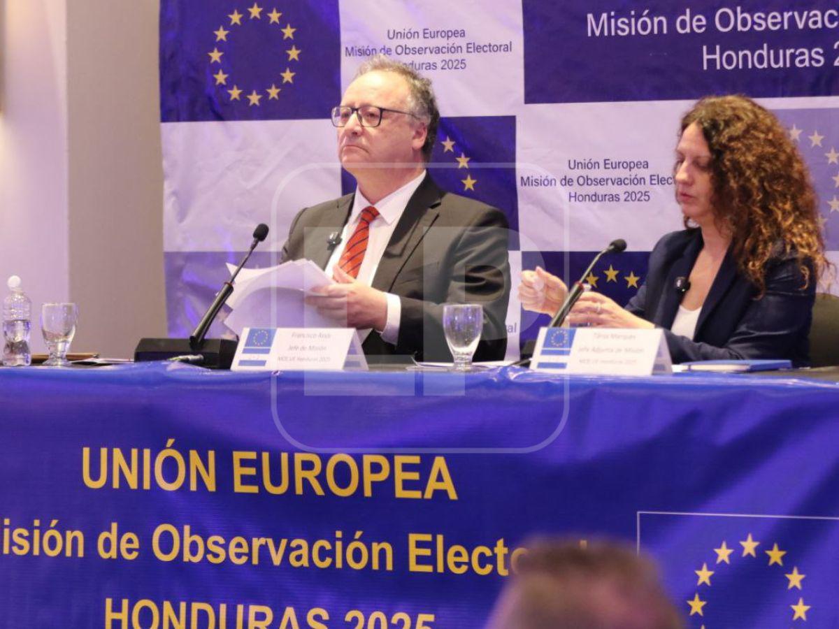 Misión de la Unión Europea presenta informe final sobre elecciones generales