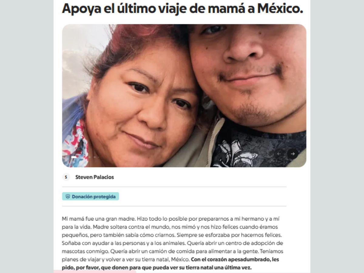 Doña Elisa Palacios murió a manos de su hijo en Carolina del Sur; soñaba con volver a su país