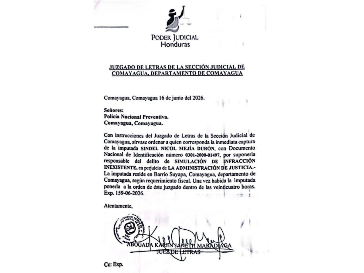 Capturan a Nicol Mejía tras fingir secuestro y exigir miles de dólares a militar estadounidense