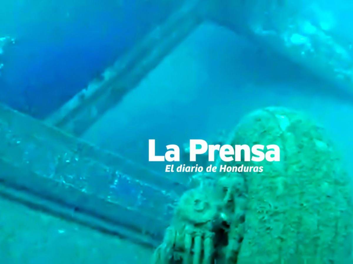 Fotos inéditas: restos del avión del vuelo LNH-018 hundido en Roatán