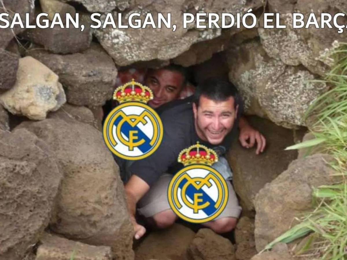 Barcelona recibe burlas tras eliminación y el madridismo reaparece