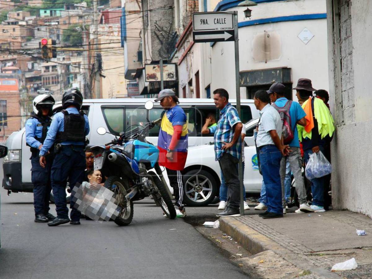 ¡Ayuda!: los dramáticos últimos instantes de joven tiroteado por sicarios en Tegucigalpa