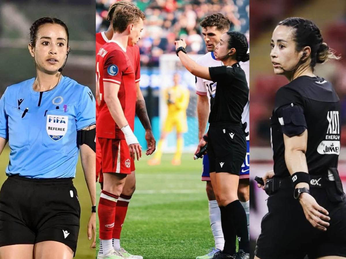 ¿Quién es Katia Itzel? La hermosa árbitra que pitará el Panamá-Honduras en Copa Oro