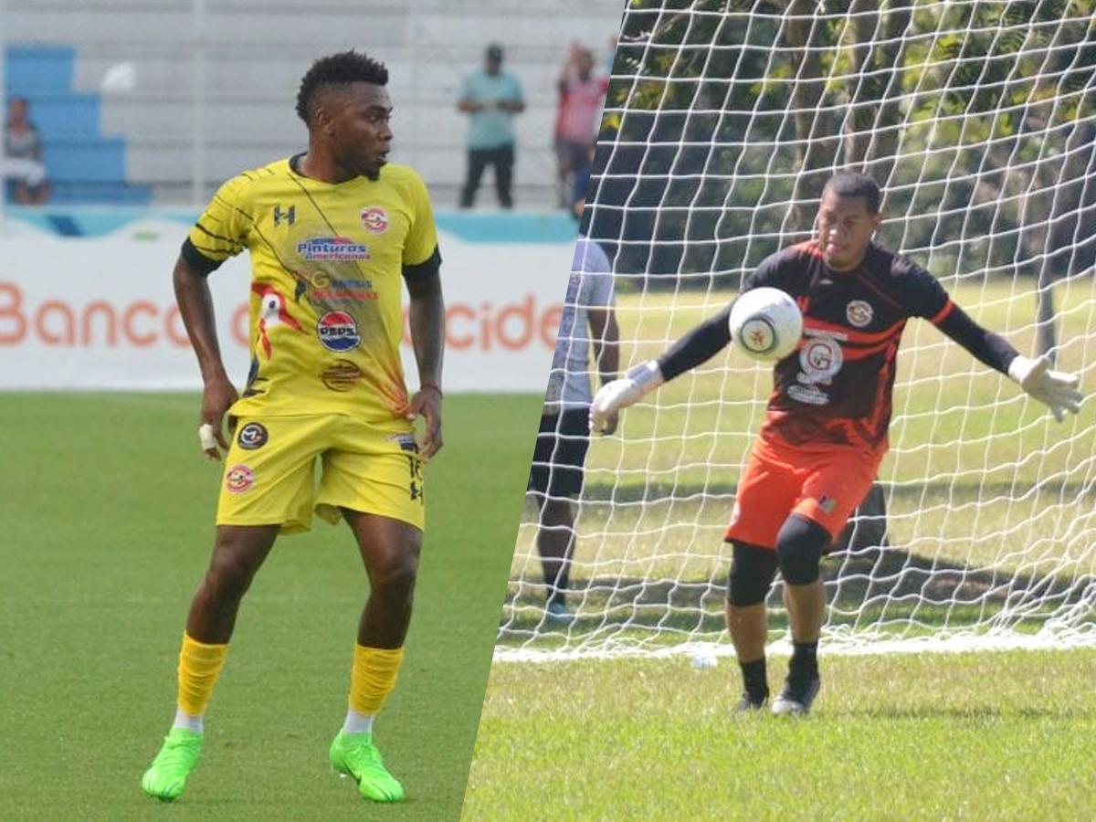 Elmer Güity y Denovan Torres.