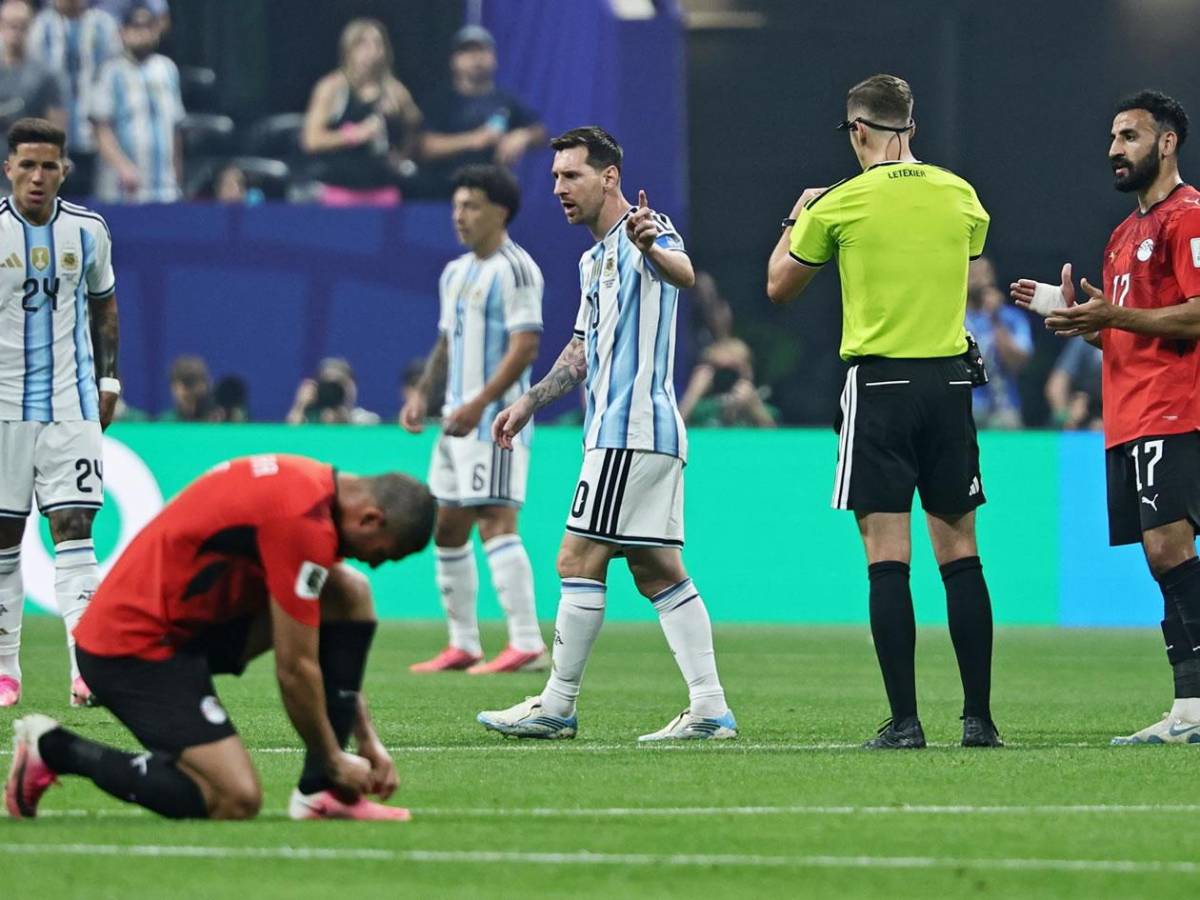 La rotunda decisión de FIFA con el árbitro del Argentina vs Egipto denunciado por amaño