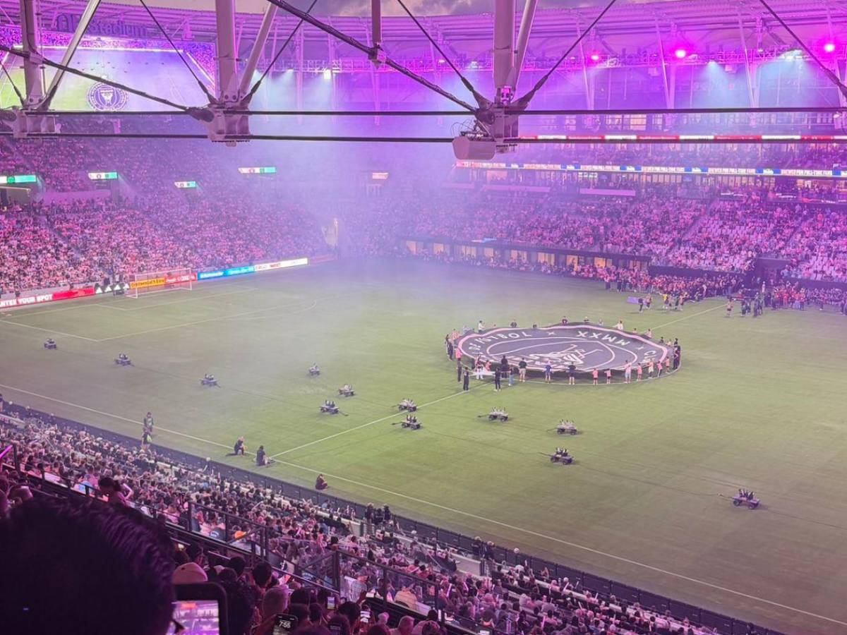 Inter Miami inaugura su estadio: bella hondureña, figuras y gol de Messi