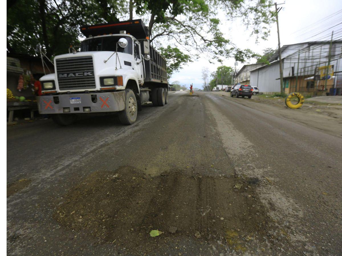 Fotos de la carretera a Jucutuma que enfrentó a Roberto Contreras y a Octavio Pineda
