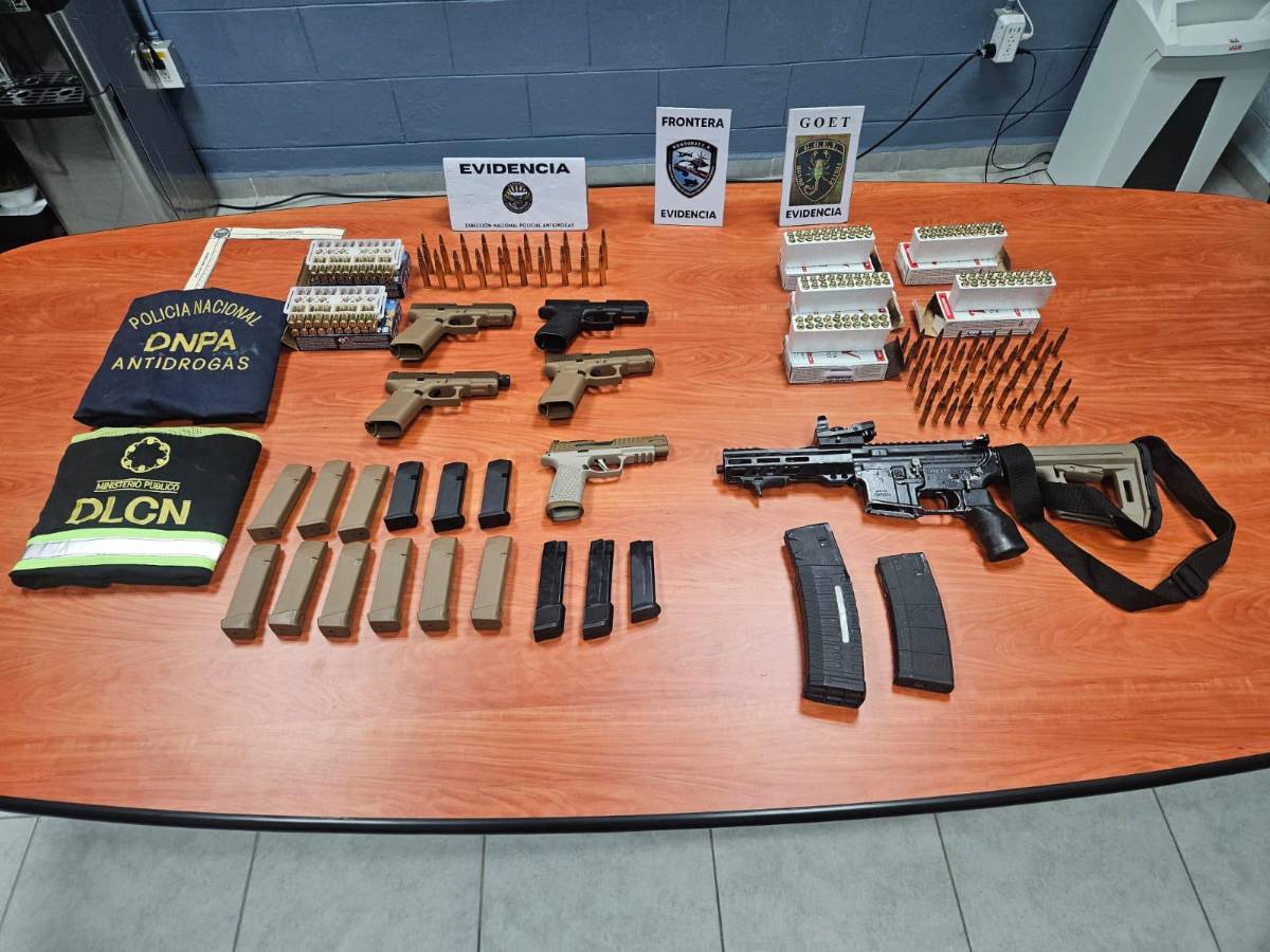 ¿Qué se sabe del contenedor en el que incautaron armas? Llegó desde USA con encomiendas