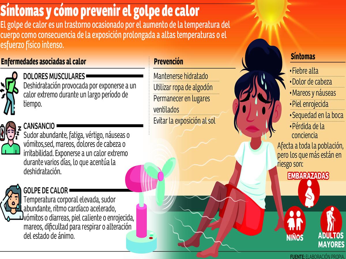 El golpe de calor puede ser mortal, recomiendan hidratarse