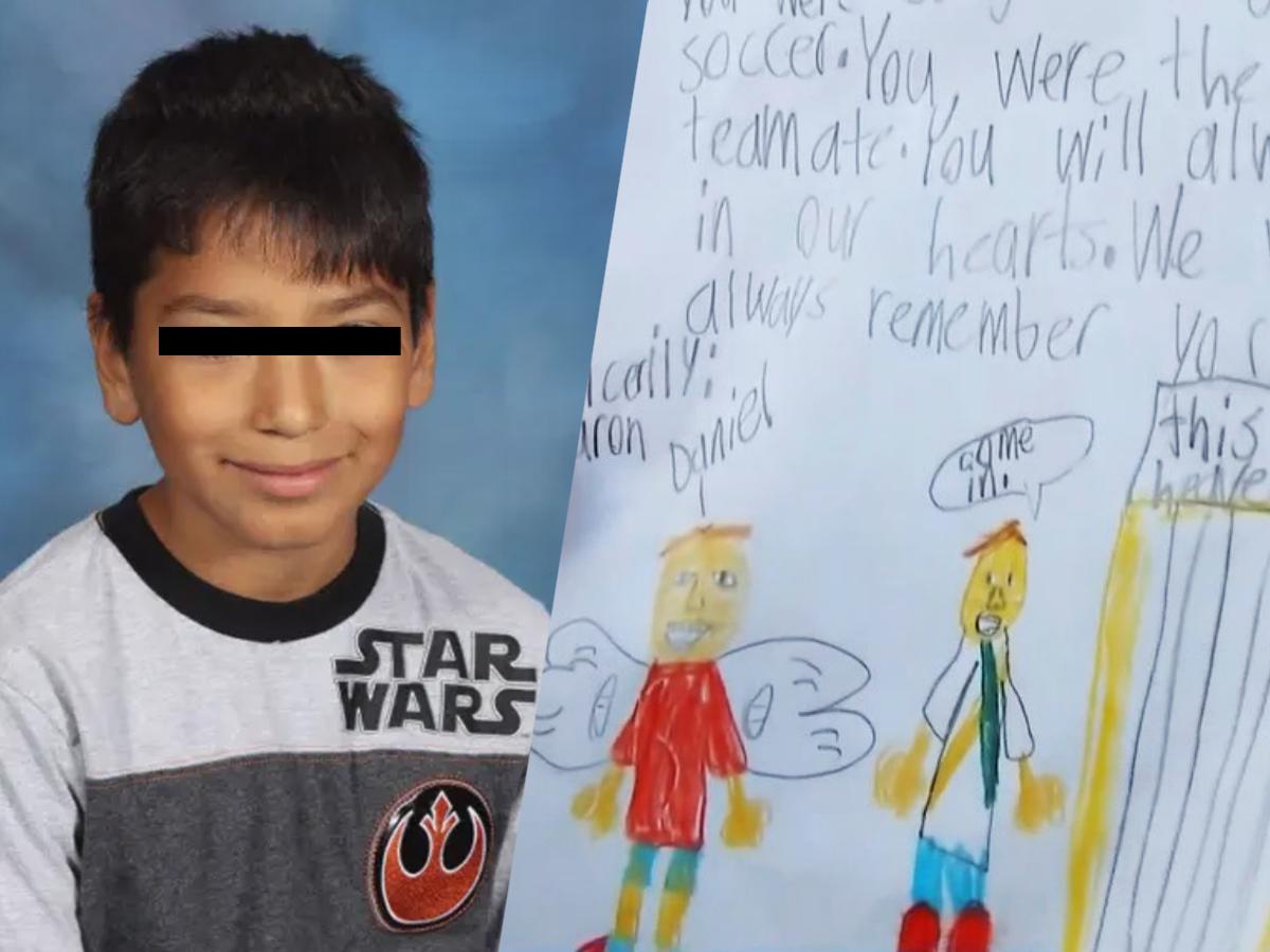 La emotiva carta de un amiguito a niño hondureño muerto en Texas