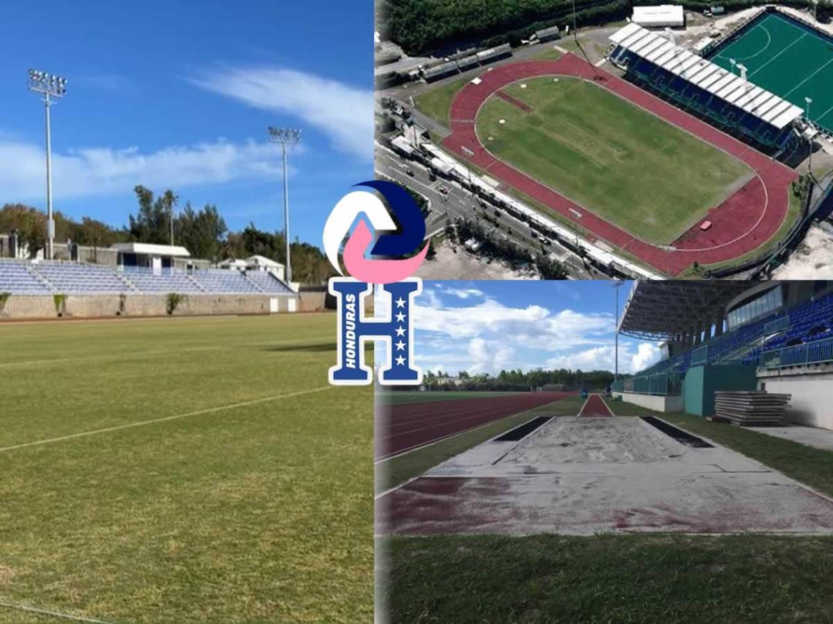 La fea cancha en la que Honduras jugará ante Bermudas por ir a Copa Oro
