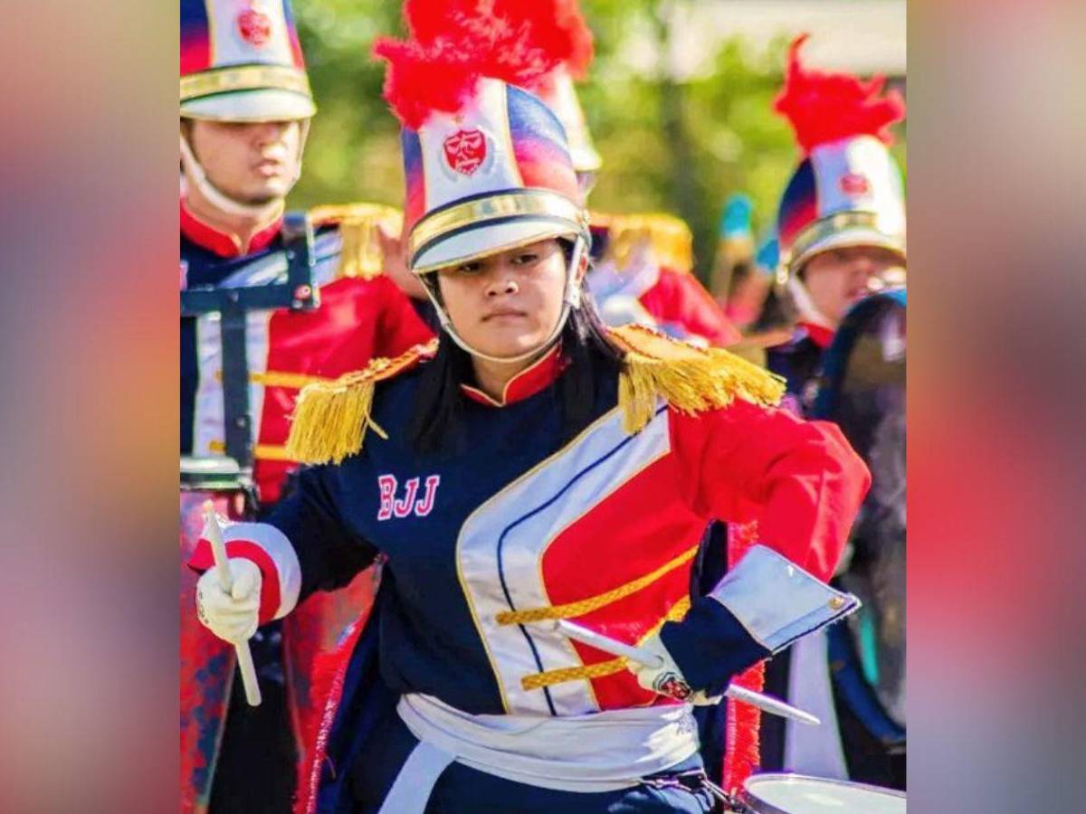 Nos falta una voz: Consternación por muerte de integrante de banda de guerra en Tegucigalpa