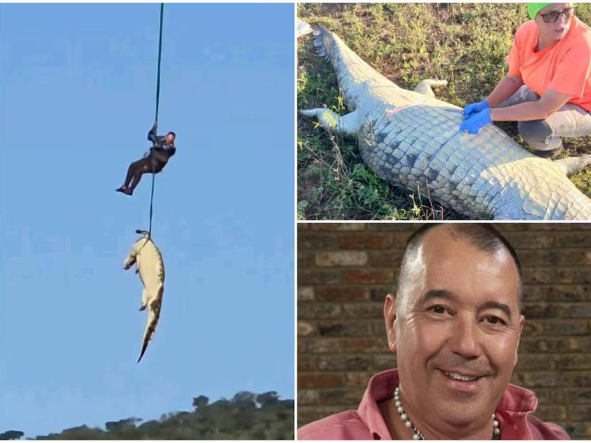 Así localizaron al cocodrilo que se había tragado al empresario Gabriel Batista