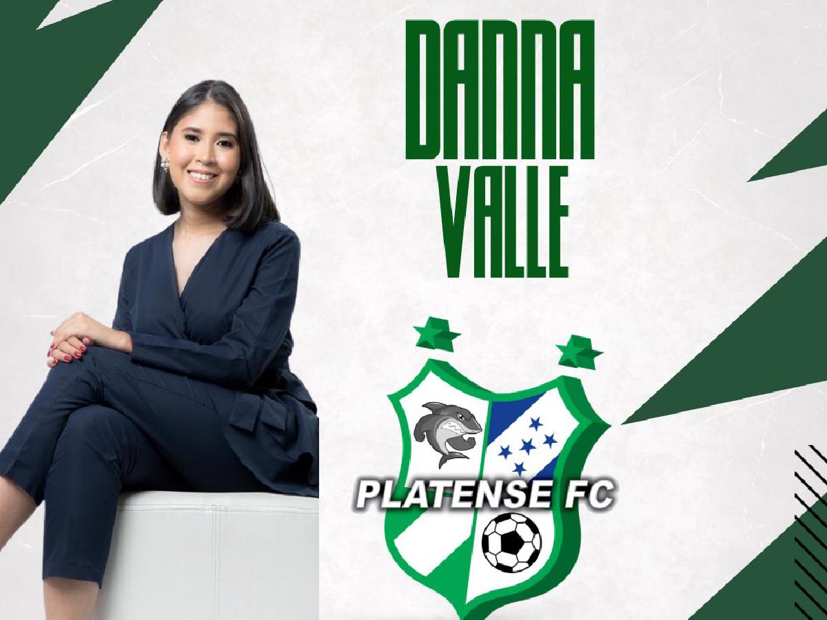 ¡Oficial! Platense anuncia a Danna Valle como su nueva presidenta