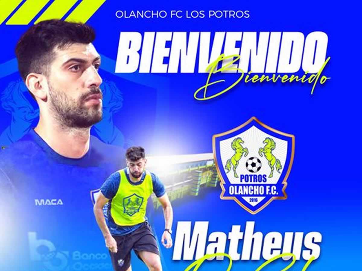 Olancho FC anuncia su quinto fichaje: un delantero que viene de una liga exótica