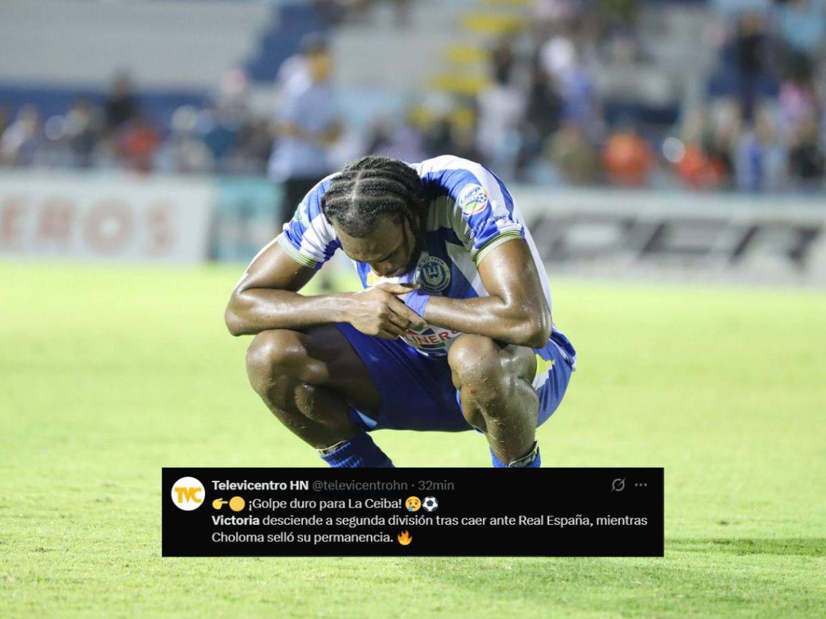 Prensa reacciona: esto dicen tras nuevo descenso del CD Victoria en Honduras