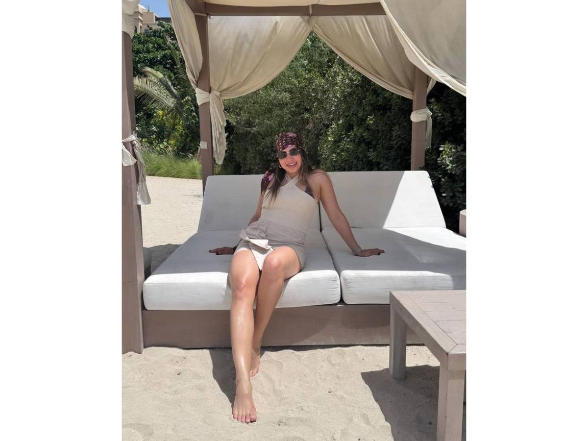 Luis Palma de vacaciones en Dubai junto a su bella esposa, Annie Córdova