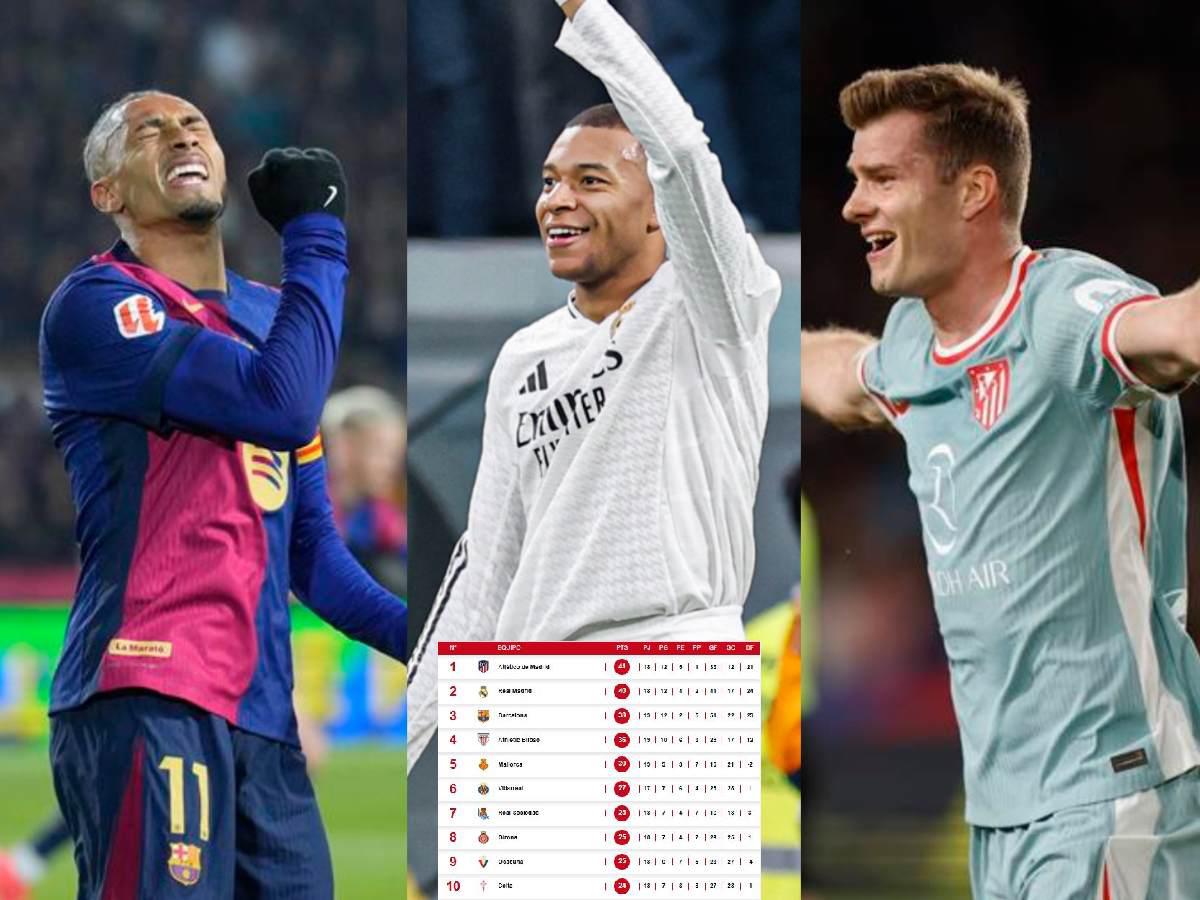 Real Madrid se baja más al Barcelona y LaLiga cerró con nuevo líder el 2024