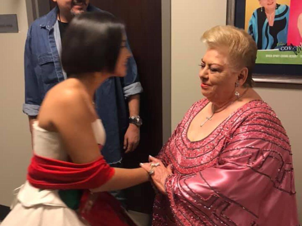 Ángela Aguilar es tachada de “soberbia y grosera” al despedir a Paquita la del Barrio