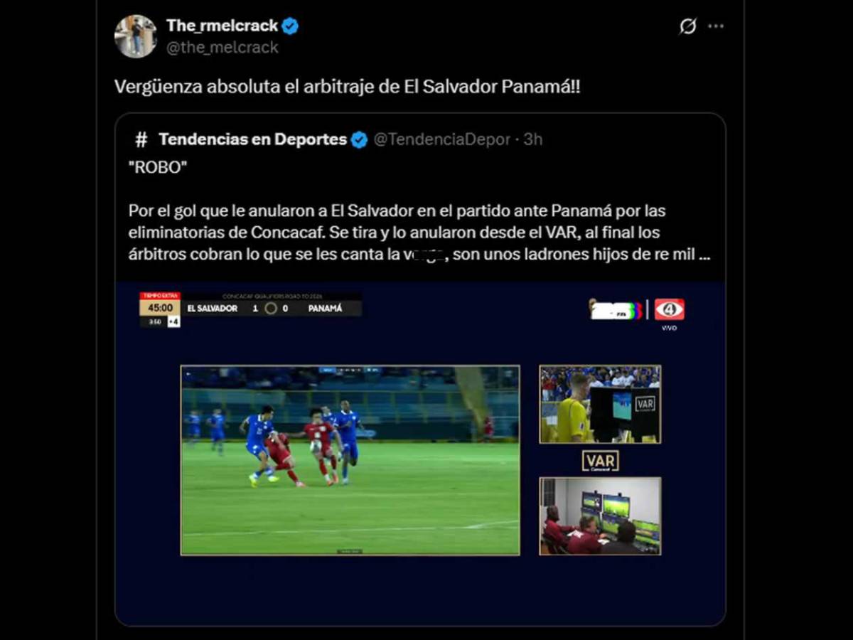 Prensa reacciona a triunfo de Panamá en El Salvador y 'ChepeBomba' se acuerda de Honduras: Robo