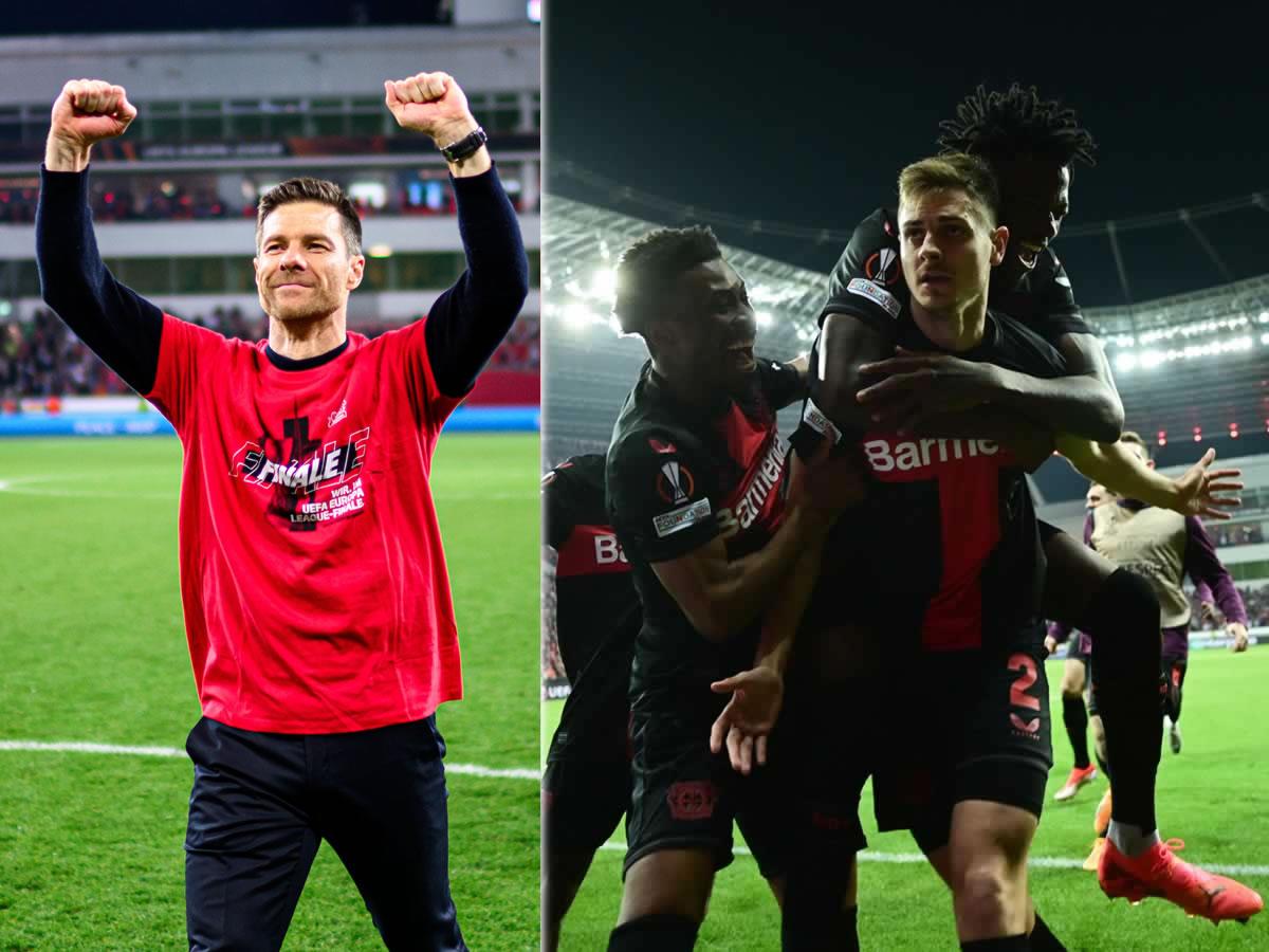 Lo volvió a hacer: Leverkusen salvó invicto en el 97’ y pasó a la final de Europa League