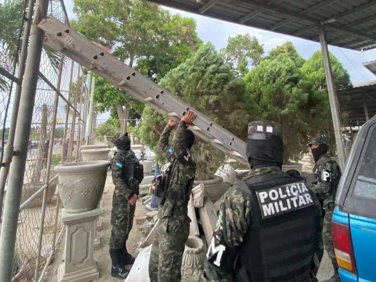 Desmantelan cámaras de vigilancia de la pandilla 18 en La Lima