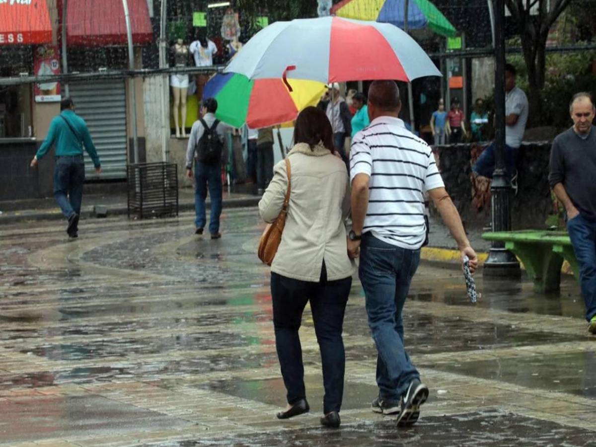Saque paraguas: Anuncian lluvias en estos departamentos de Honduras