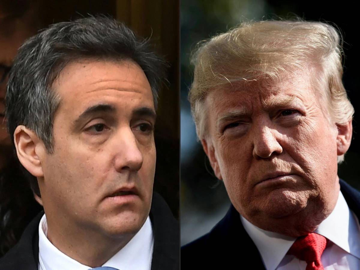 Trump demanda a su exabogado Cohen por dañar su reputación