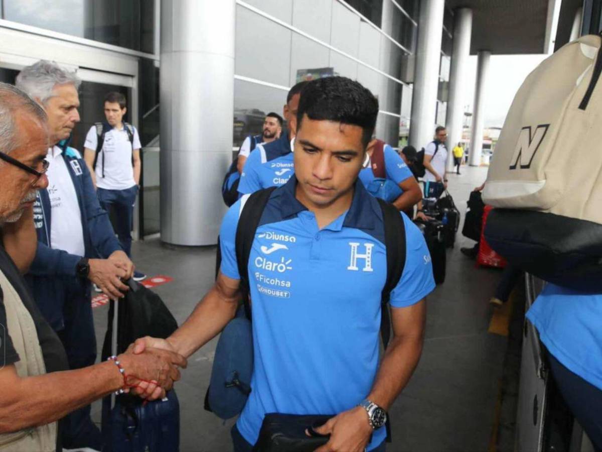 Selección de Honduras ya está en Tegucigalpa para el juego contra Haití