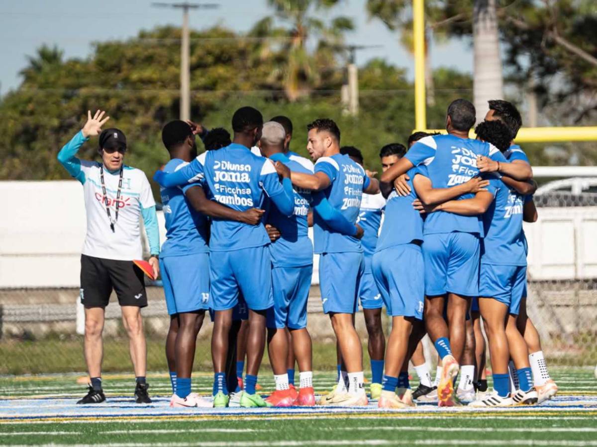 Rueda aparta a tres jugadores: entreno de Honduras antes de viajar a Bermudas