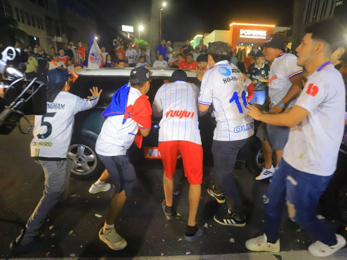 Olimpia bicampeón: euforia y locura en Tegucigalpa para celebrar la copa 40