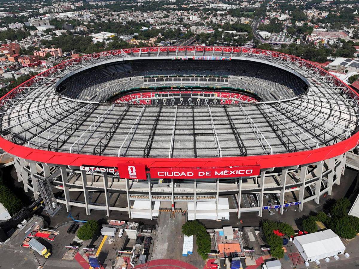 Mundial 2026: así luce el Estadio Azteca previo al México vs Sudáfrica