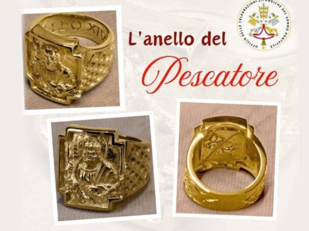 ¿Qué significa el anillo del Pescador que recibió el papa León XIV?