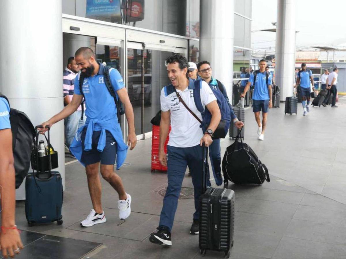 Selección de Honduras ya está en Tegucigalpa para el juego contra Haití