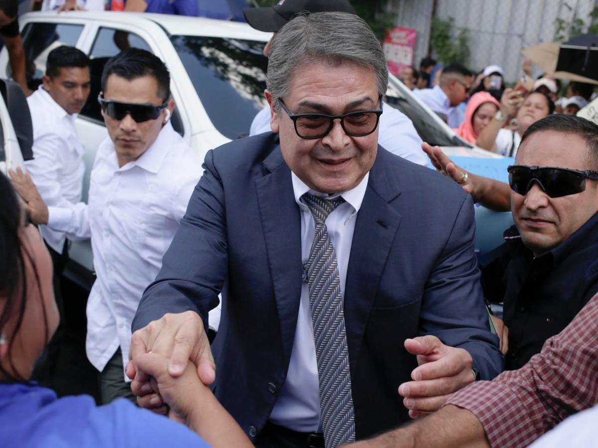 Juez determinó que no hubo pruebas suficientes contra Juan Orlando Hernández