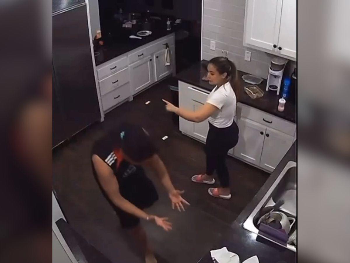 Filtran videos de Elsa Oseguera y Davis Flow en fuerte discusión