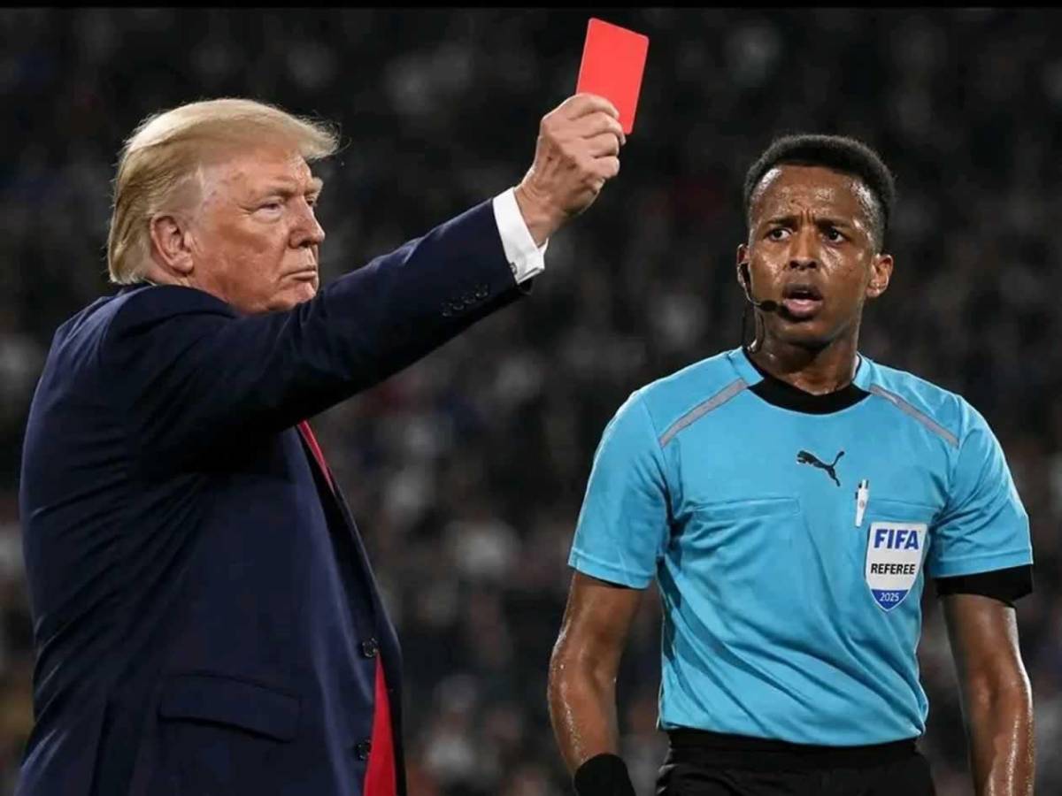 FIFA toma rotunda decisión con el árbitro expulsado por Trump y EEUU del Mundial 2026