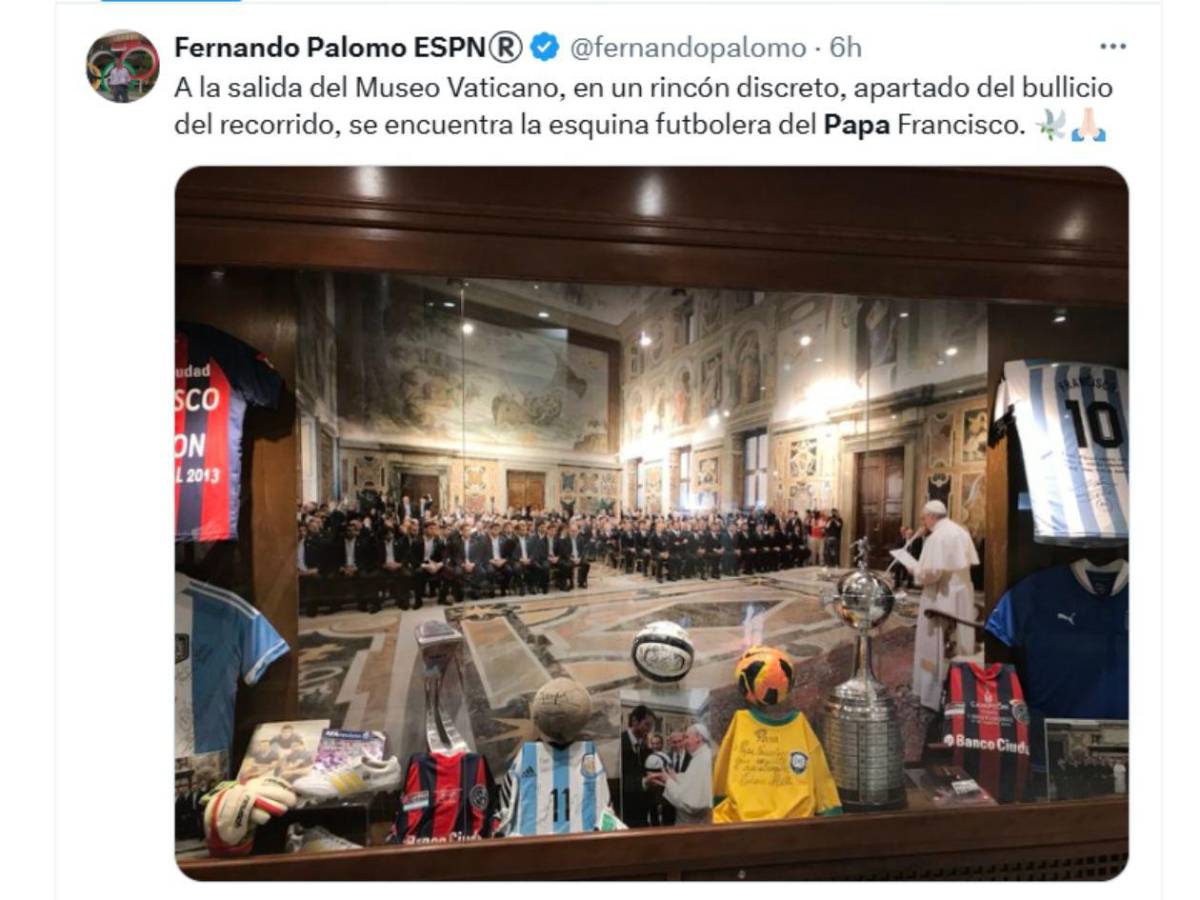 Messi consternado: el mundo del fútbol reacciona a la muerte del Papa