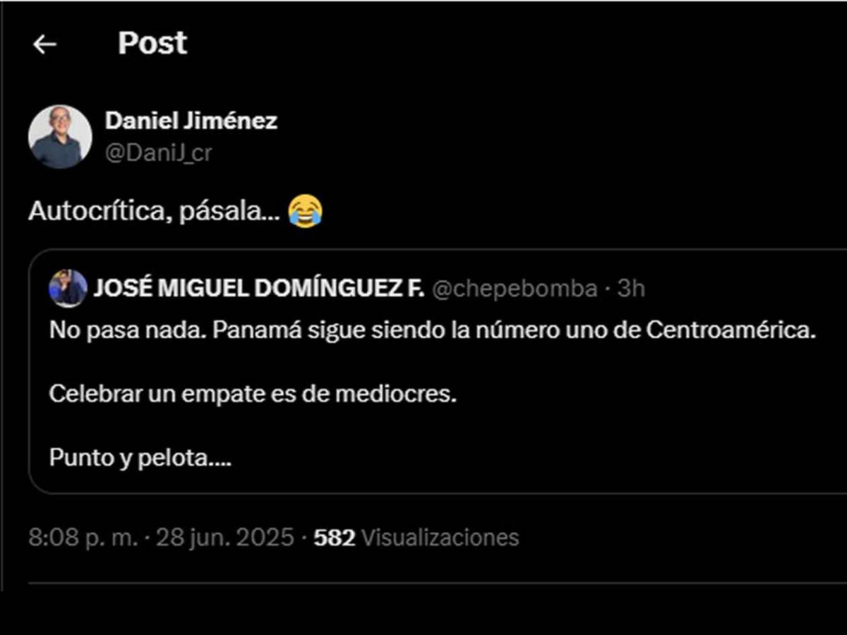 En Panamá reaccionan dolidos tras eliminación vs Honduras: ponen en su lugar a 'ChepeBomba'