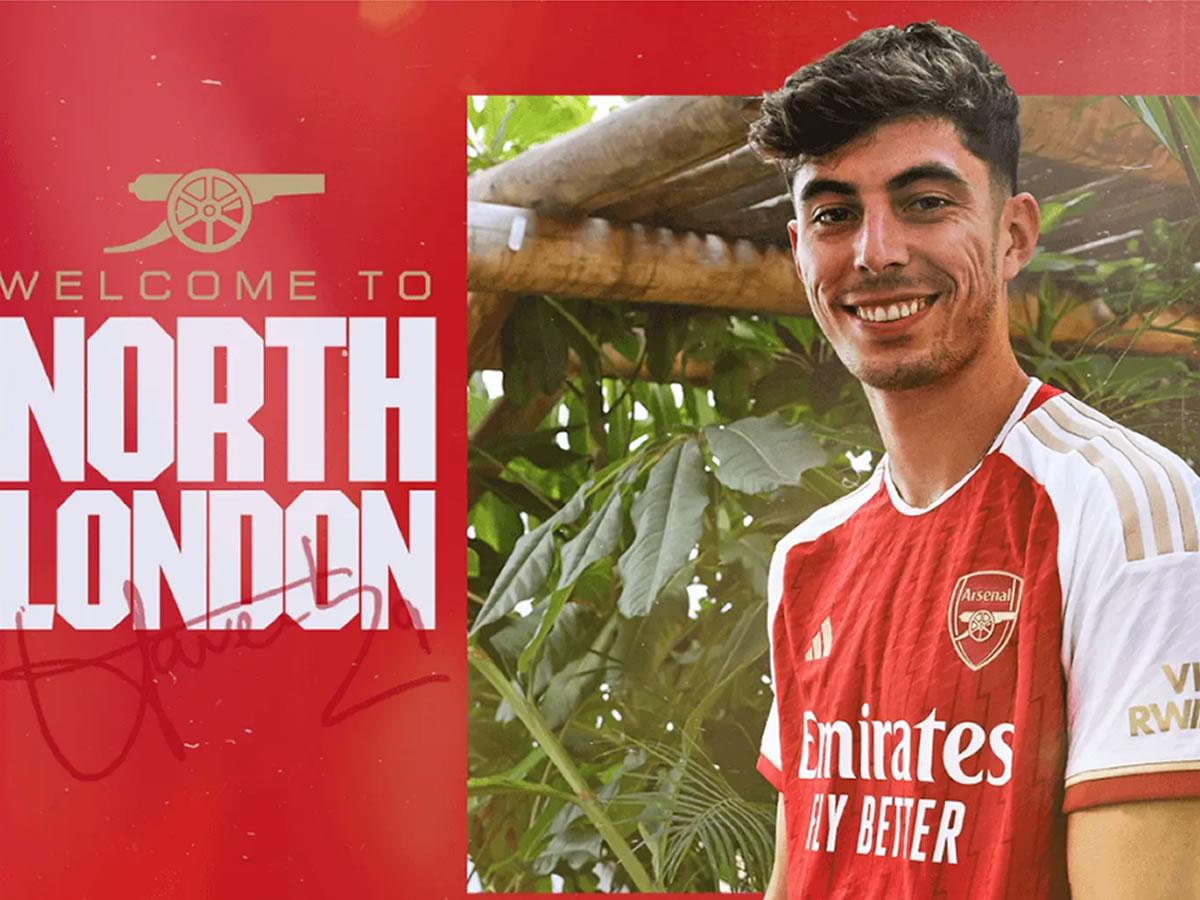 Oficial: Arsenal ficha a Kai Havertz por 73 millones de euros