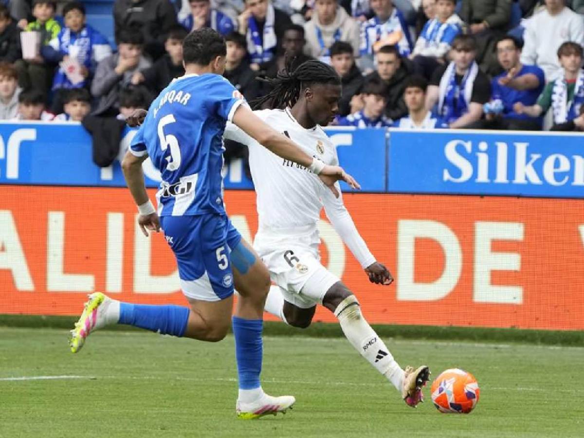 La terrible entrada de Mbappé a rival, gritos a Asencio y queja de Vinicius