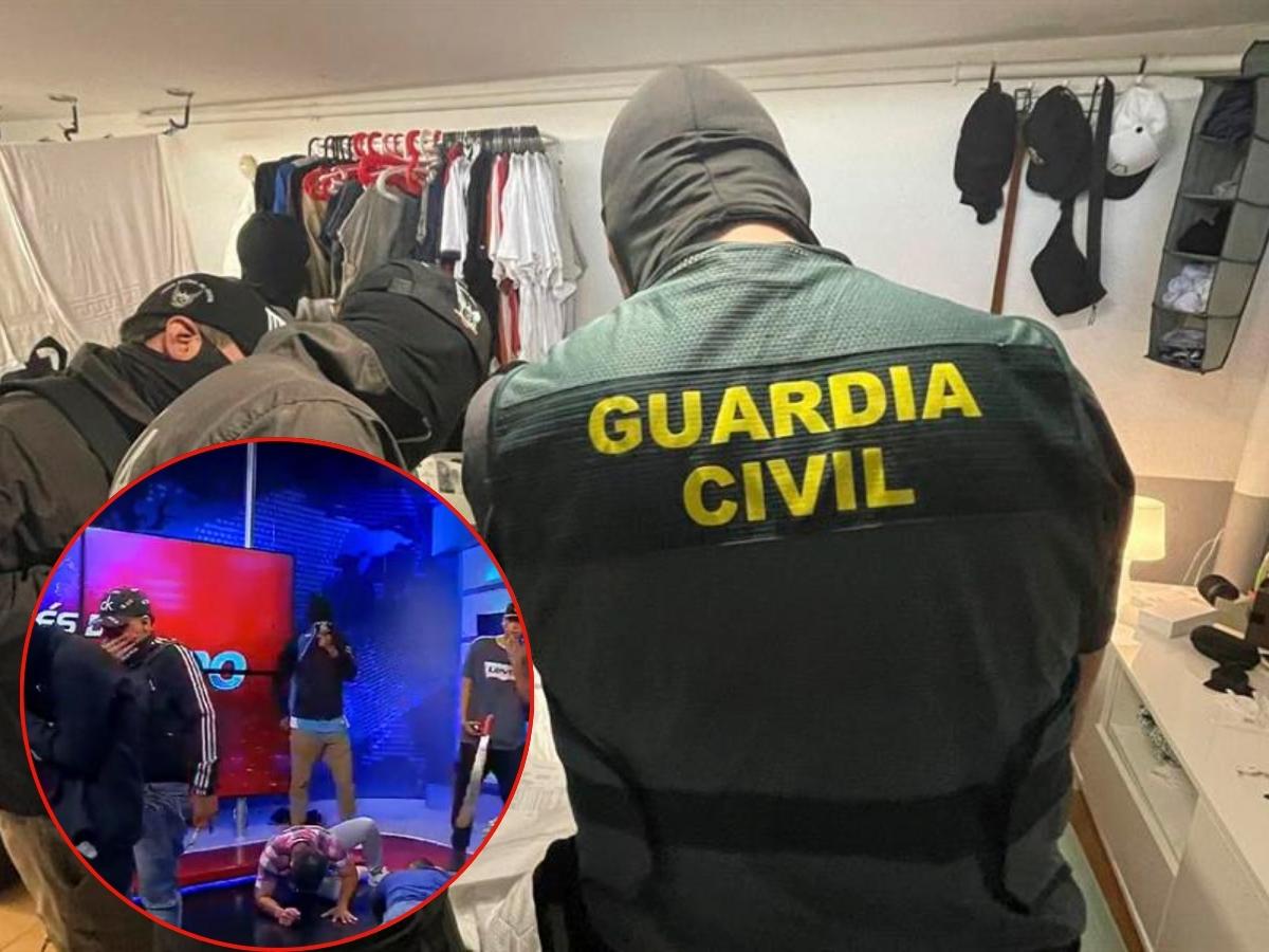 Detienen a los líderes de la pandilla que irrumpió en vivo en canal de televisión