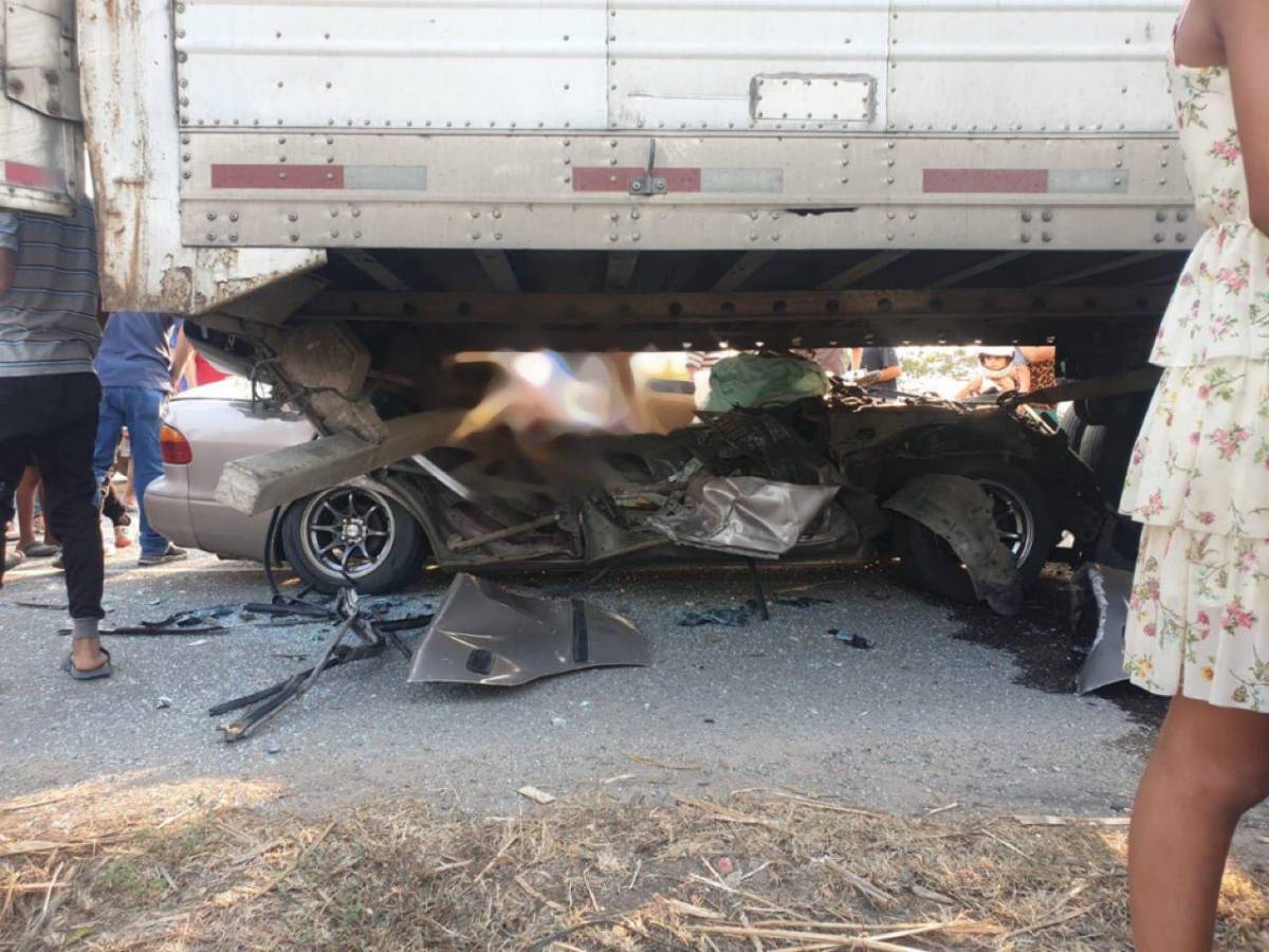 Fatal accidente deja una persona muerta en carretera CA-5