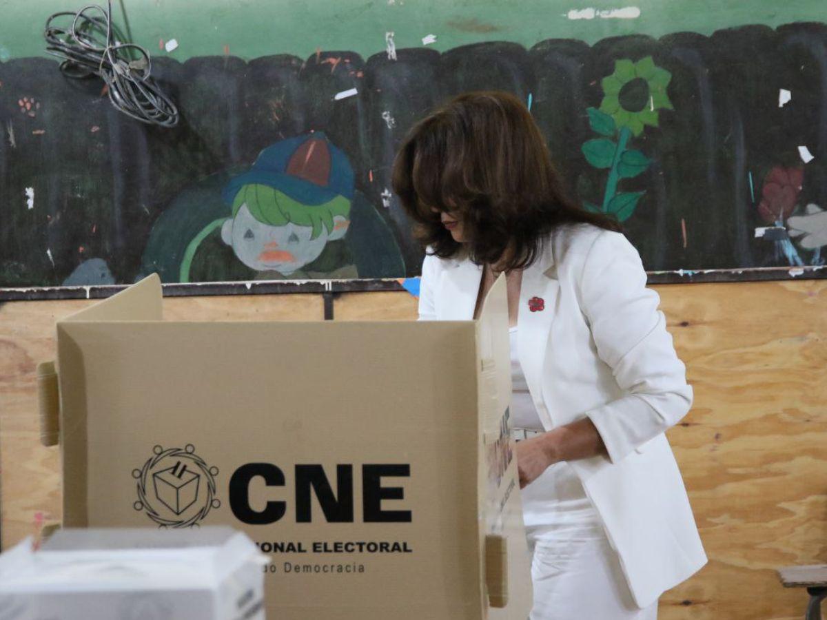 ¿Aceptará Rixi Moncada los resultados del Trep? Esto dijo al votar
