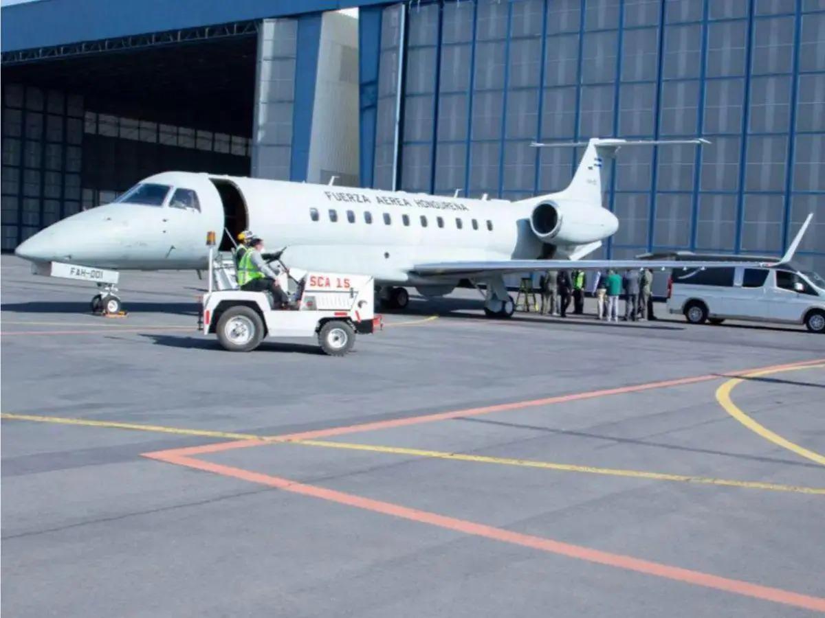 Honduras pone en subasta internacional el avión presidencial Embraer Legacy 600