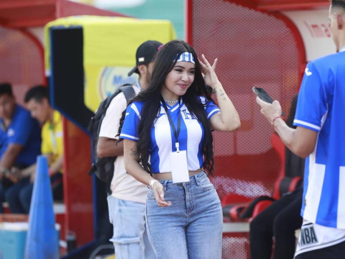 Milagro Flores con sexy look: las bellas chicas en el partido de Tiktokers Honduras vs Brasil
