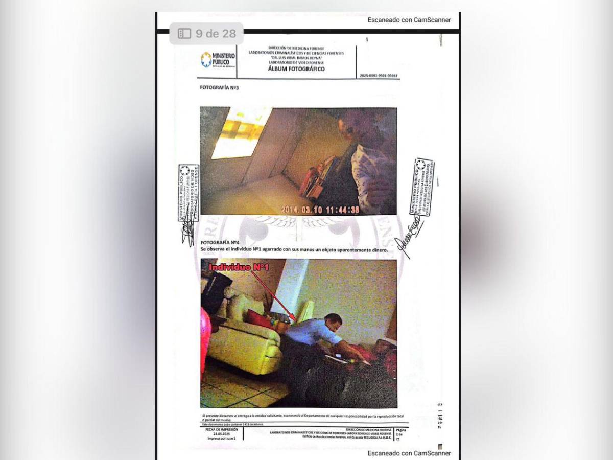 Video y un cheque de L48 millones: pruebas del MP contra Romeo Vásquez