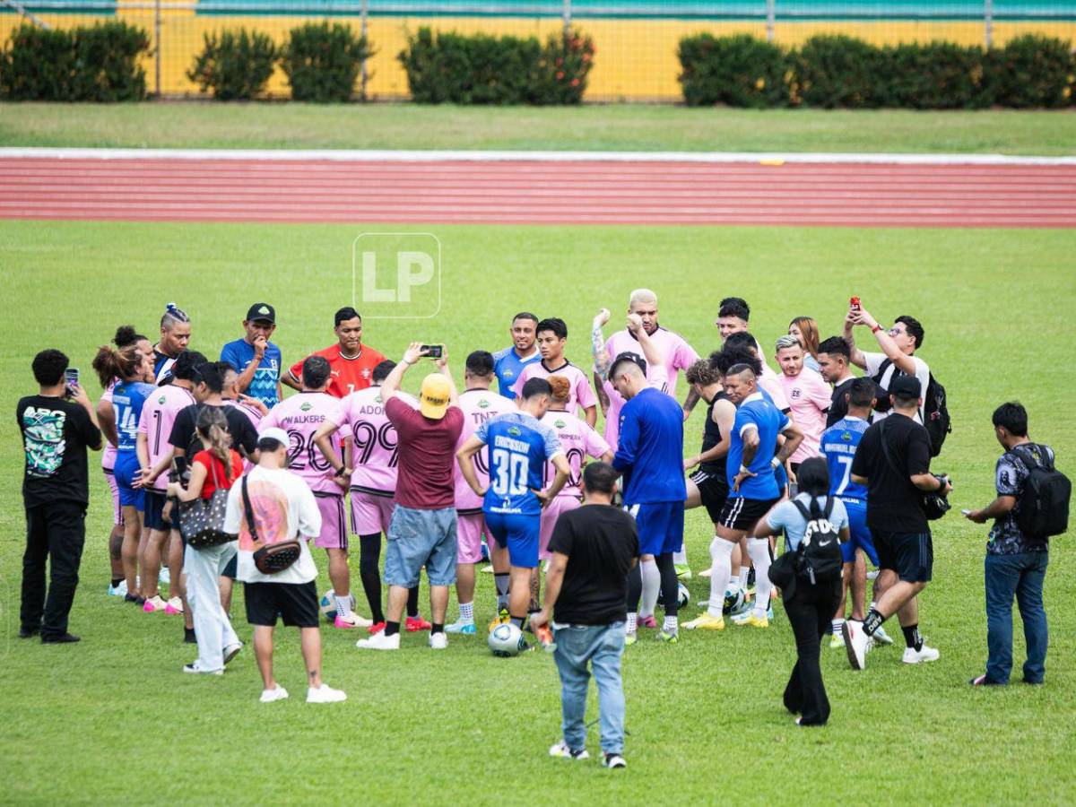 Show de La Moisito y la llegada de Ricky: así entrenaron los tiktokers salvadoreños