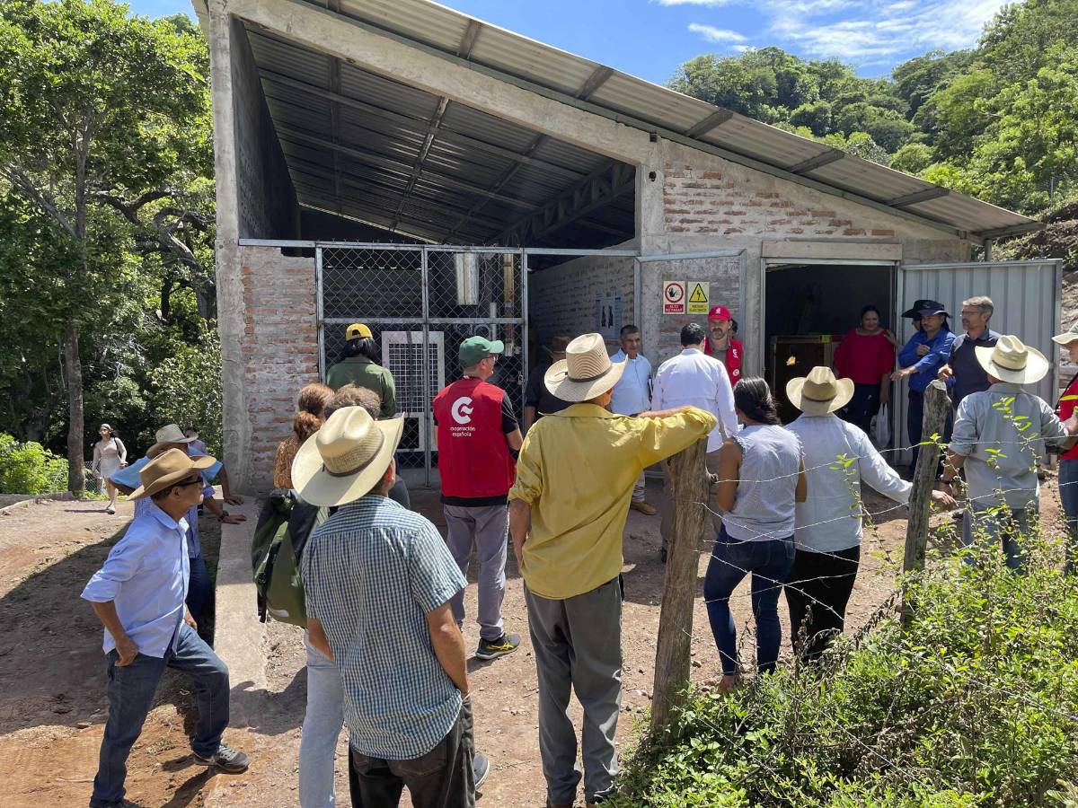 Aldea de Honduras recibe electricidad por primera vez